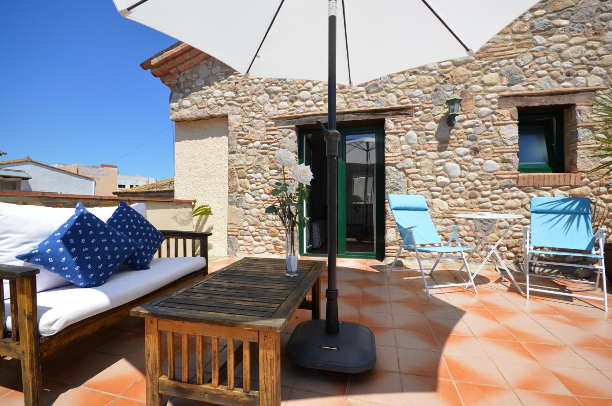 Hotel Can Ceret Sant Pere Pescador Habitación foto
